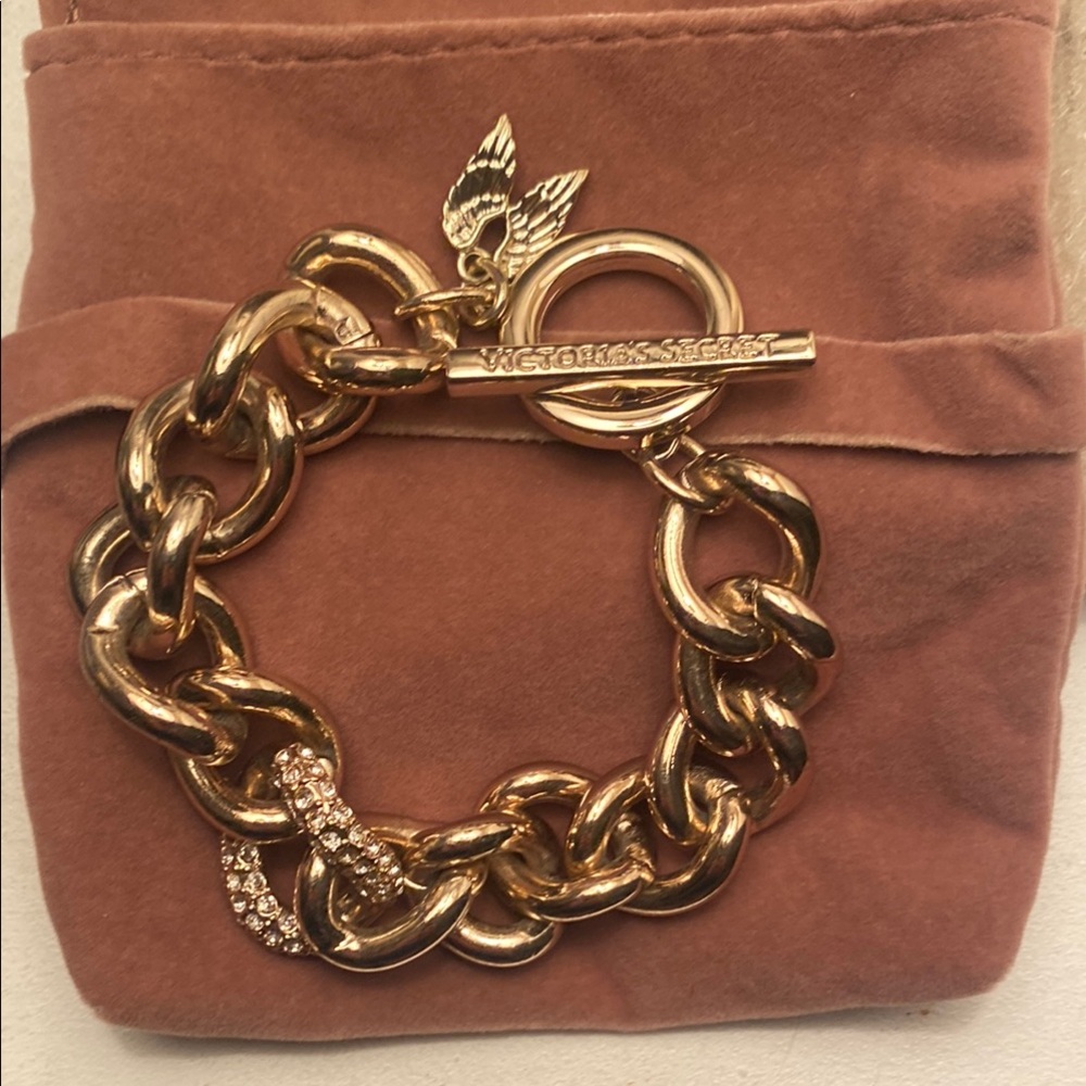 Victoria's Secret Gold Chain Bracelet